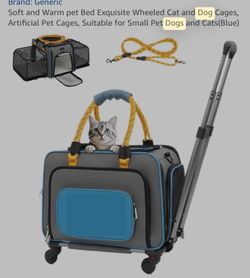 Travel pet carrier luggage