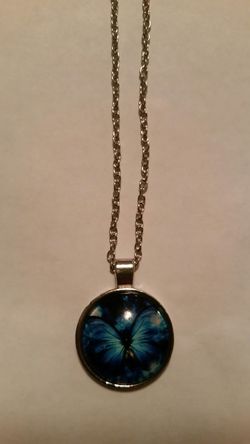 Butterfly pendant, new