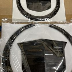 Pair Of Cadillac ABS Emblem 6&4 Inches