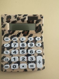 Cheetah Print Calculator