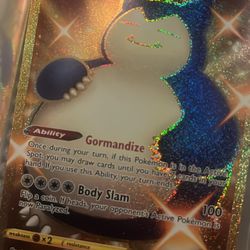 Pokemon Card Snorlax Secret Rare