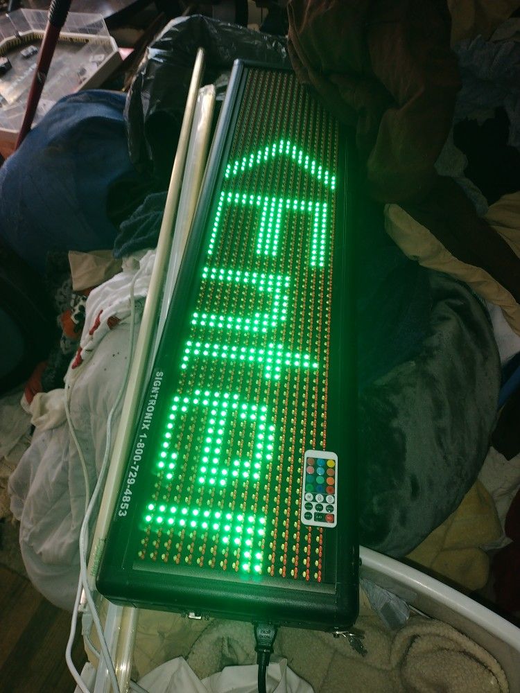 Signtronix Electronic Sign