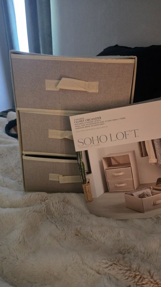 3 Drawer Closet Organizer NEW!