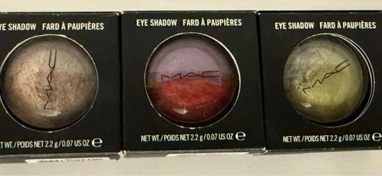 MAC eyeshadows