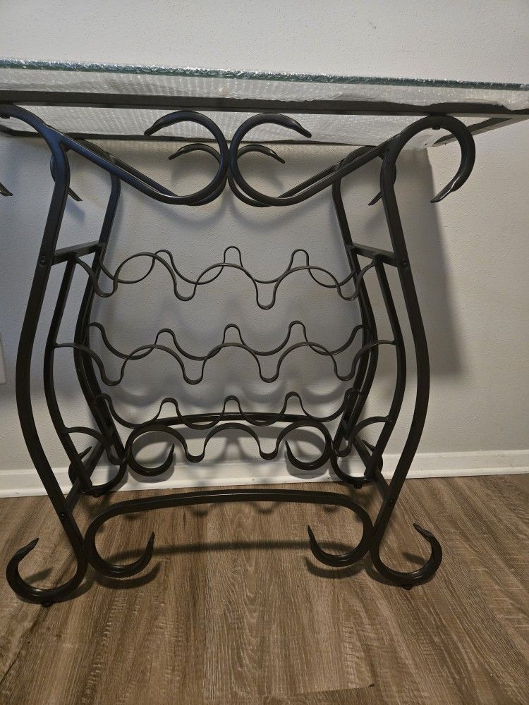 Wine Rack Table