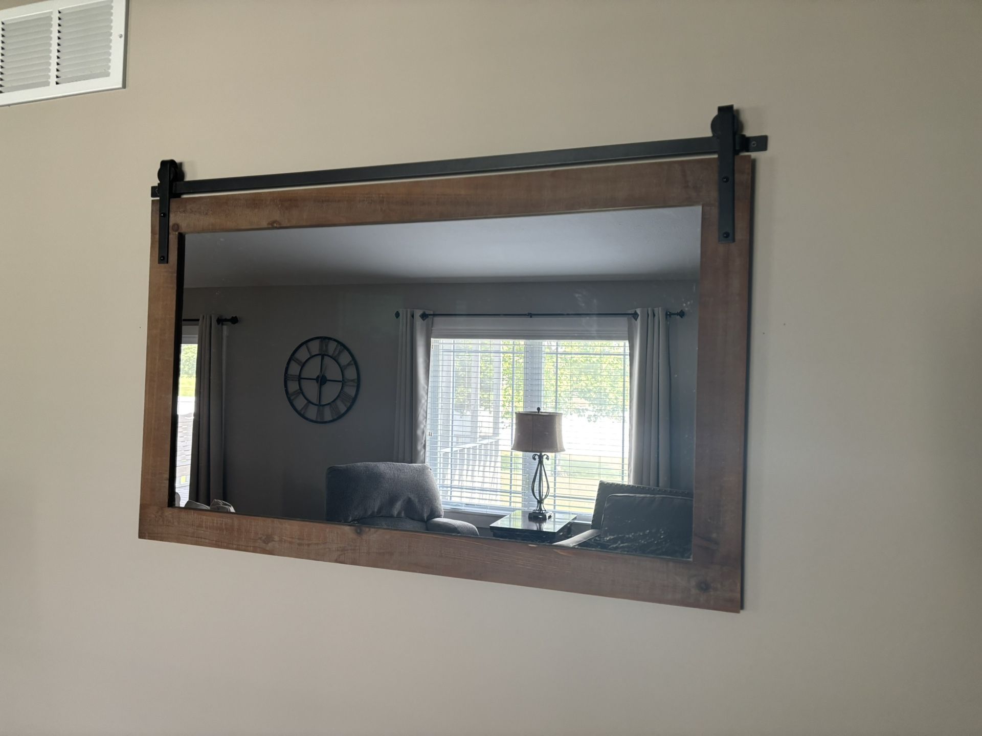 Barn Door Mirror
