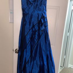Royal Blue Long Gown 