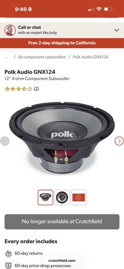 12 in subwoofer
