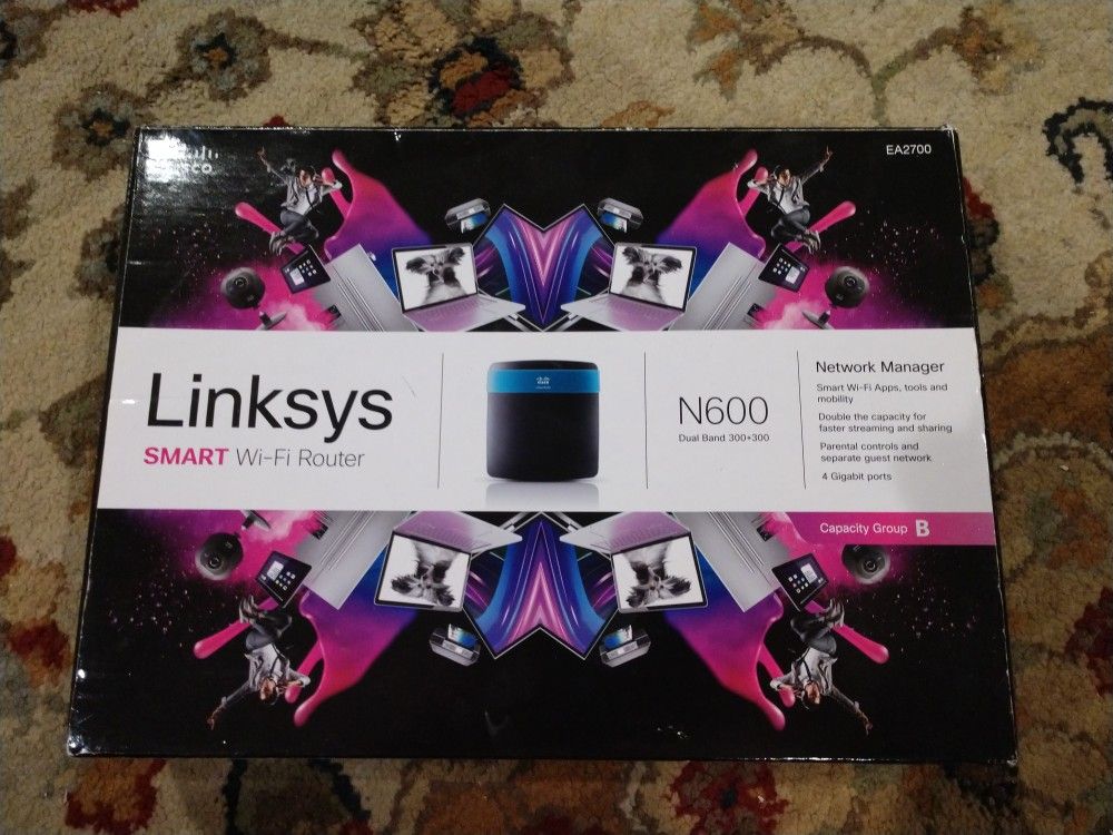 Linksys smart dual band wifi router