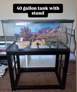 Tank with Stand