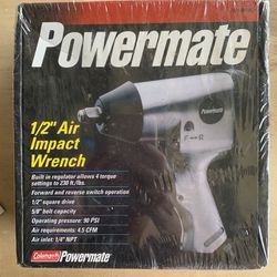 Powermate 1/2” Air Impact Wrench 