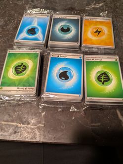 Pokémon energy packs sealed