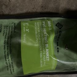 Greenlee 2'' - 3'' PVC Heating Blanket (860-3)