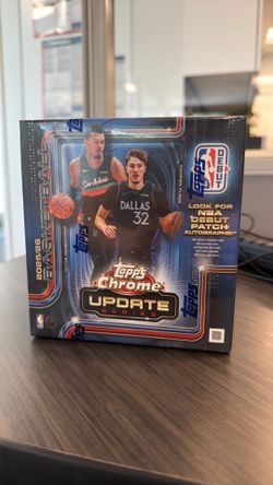 2026 Topps Chrome Update Series Basketball Mega Box