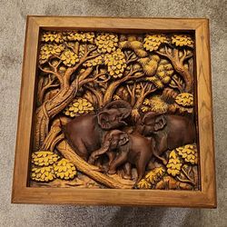 END TABLE - TEAK WOODI