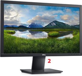 2 Dell monitors. 22 inches. $60 each