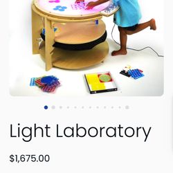 KODO Wooden Light Table  Barely Used Very Expensive 