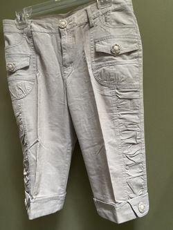 Women’s Jean Capri Pants Sz 2-4 97% Cotton Like New