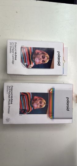 Polaroid Hi-Print 2x3 Pocket Photo Printer Gen 2 + 20-Sheet Paper Cartridge