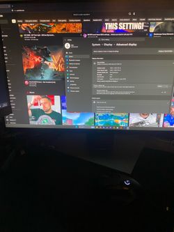 1440p 144hz Dell S2716DG Gaming Monitor