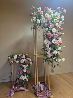 Gold Columns for special event