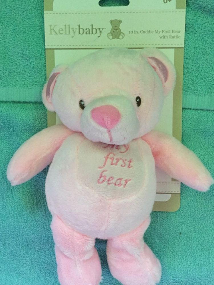 My First Teddy Bear Pink Baby Kelly Plush Girl