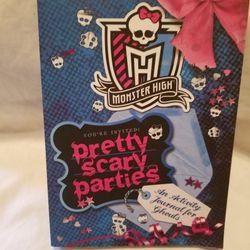 Monster High Pretty Scary Parties Activity Journal NEW