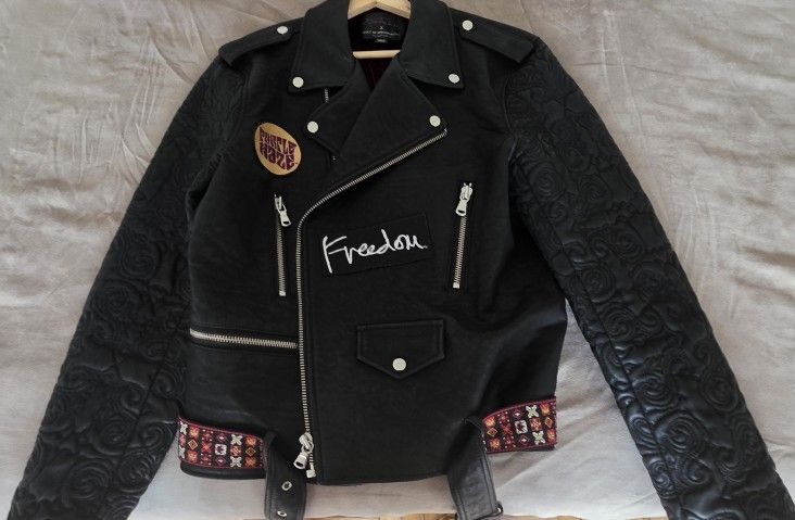 Cult Of Individuality Hendrix Faux Leather Moto Jacket