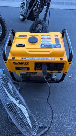 Dewalt generator.