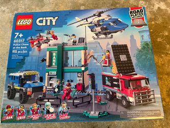 LEGO City Police Chase at the Bank 60317 — Brand New Sealed (915 pcs)