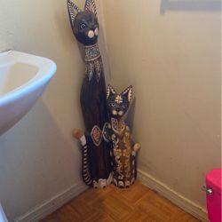 Two Nice Cat Stands
