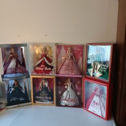 Holiday Barbies
