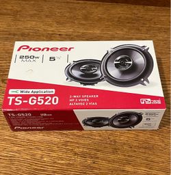 Brand New Pioneer TS‑G520 5.25” 2‑Way Car Speakers | 250W