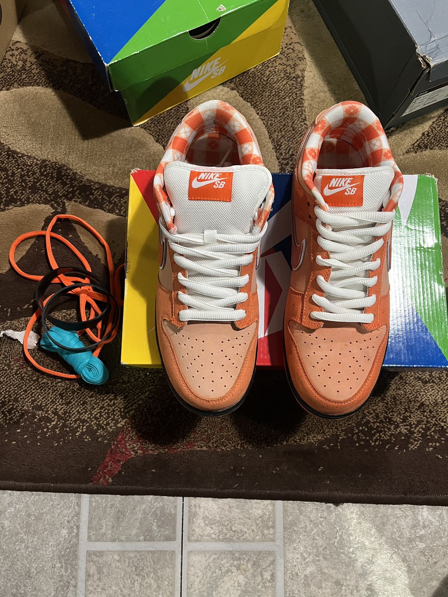 Nike Sb Orange Lobster 9M