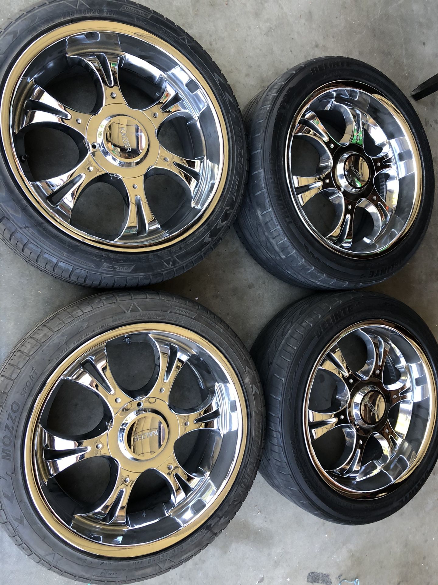 20 Inch KAiZER Rims With Tires