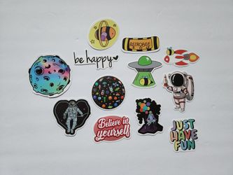 Twelve Space, Bee And Inspirational Stickers 
