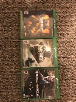 3 Xbox one games