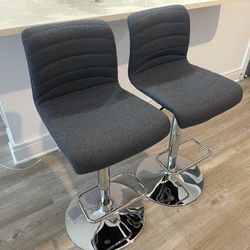 Bar Stools-adjustable Height 