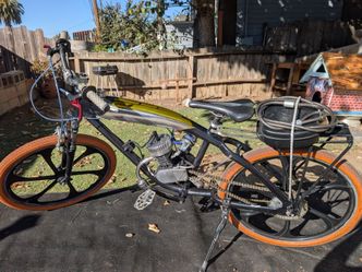 Custom gas bike