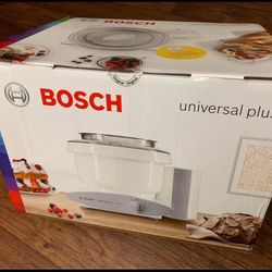 New Sealed Bosch MUM6N10UC Universal Plus Stand Mixer 800 Watt 6.5-Quarts White