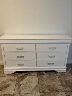 White dresser