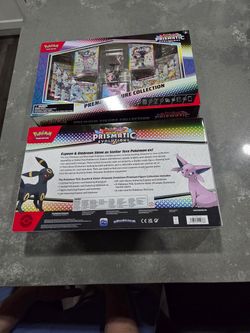 Pokemon Cards: Prismatic Evolutions Figurine Collection