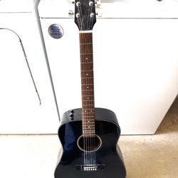 Samick SW-115 DE-BK Acoustic Guitar includes guitar Obo