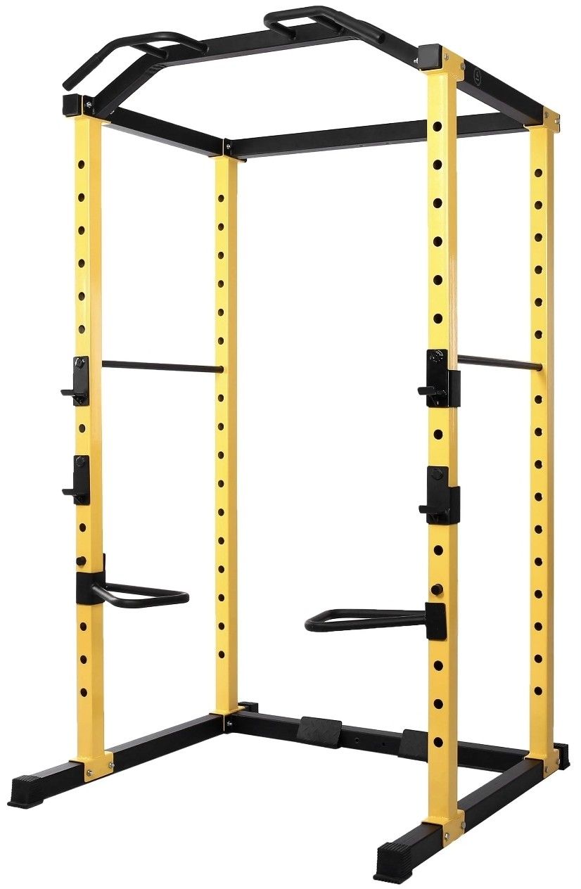 HulkFit Multi-Functional Adjustable Pro Series Power Rack Power Cage Exercise Equipment for Home Gym with Squat Rack Attachments and Accessories - Ben