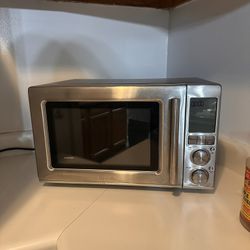 Breville Combi Wave 3-in-1 Microwave (Air Fry + Convection)  LIKE NEW Stainless Steel