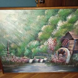 Original Oil Painting By Christine Pritchard