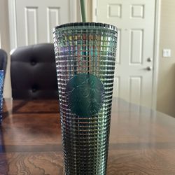 Green Starbucks Tumbler