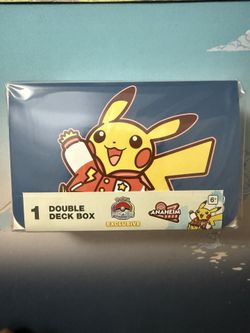 2025 Pokemon World Championship Deck Box Pikachu Varsity