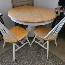 Round Dining Set - Table with 4 Matching Chairs