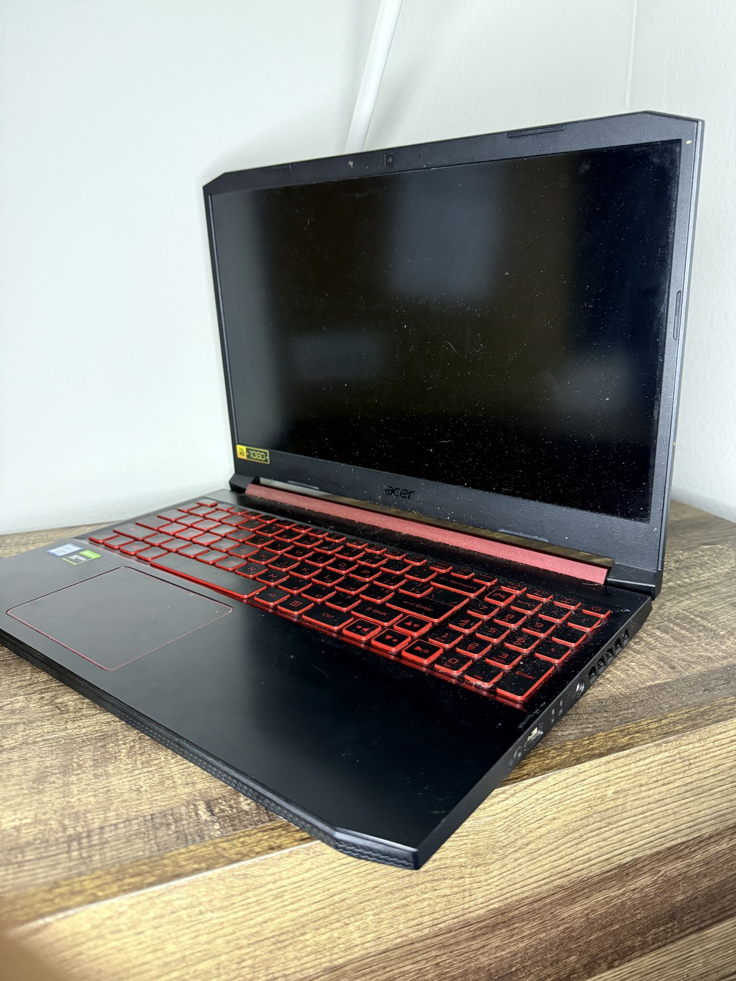 ACER NITRO 5 15.5" N18C3 GEFORCE GTX 1650 (256GB SSD, CORE i5-9300H, 8GB RAM)